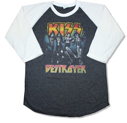 Kiss destroyer baseballshirt