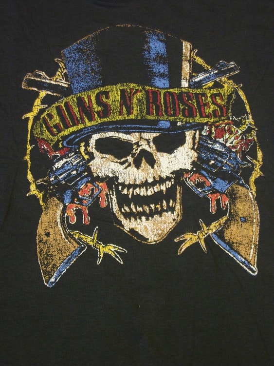 Guns n roses baseballshirt
