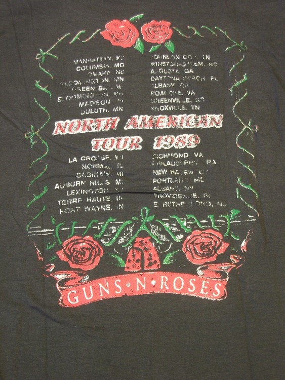 Guns n roses baseballshirt