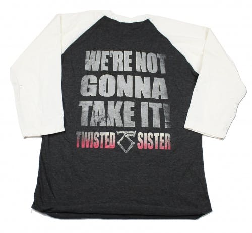 Twisted sister baseballshirt