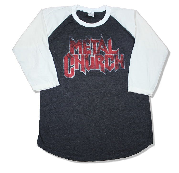 Metal church baseballshirt
