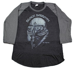 Black sabbath US tour-78 baseballshirt