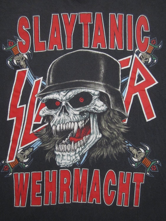 Slayer Slaytanic Wermacht baseballshirt