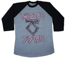 Twisted sister baseballshirt