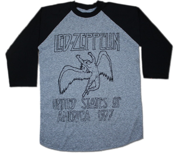 Led zeppelin baseballshirt