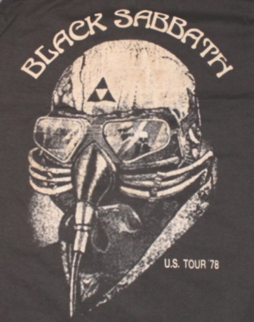 Black sabbath US tour-78 T-shirt