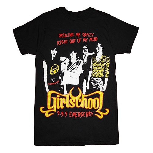 Girlschool T-shirt