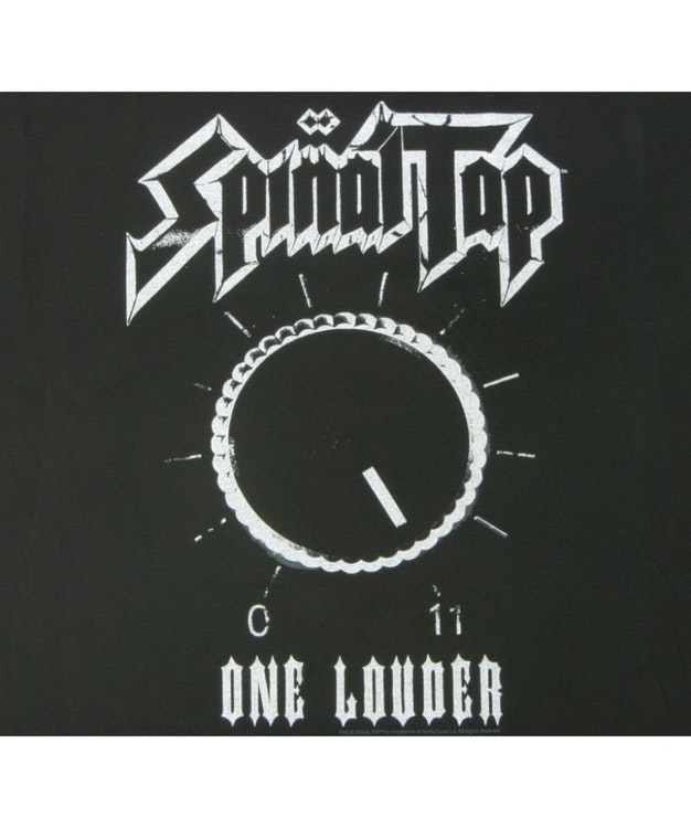 Spinal tap One louder T-shirt