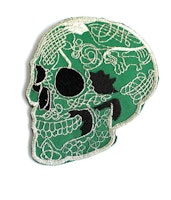 Green skull