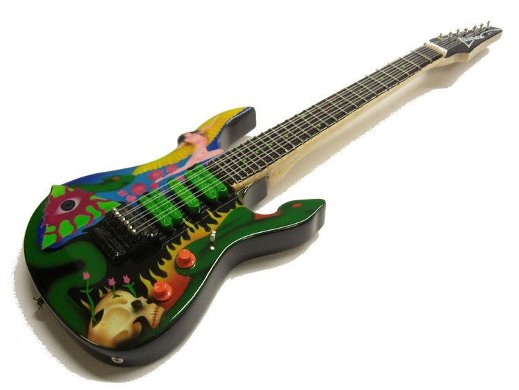 Steve Vai Ibanez Universe custom guitar