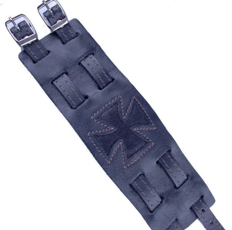 Leather bracelet Maltese