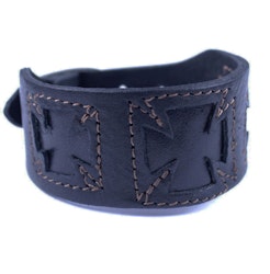 Leather bracelet Maltese