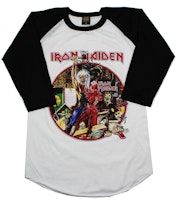 Iron maiden Bring your daughter to the slaughter baseballshirt