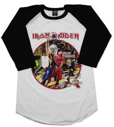 Iron maiden Bring your daughter to the slaughter baseballshirt