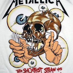 Metallica The shortes straw has been pulled for you baseballshirt