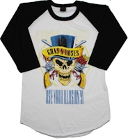 Guns n roses   Use your illiusion baseballshirt