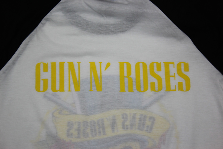 Guns n roses   Use your illiusion baseballshirt
