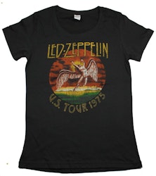 Led zeppelin 1975 Girlie t-shirt