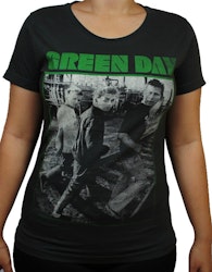 Green day Girlie t-shirt