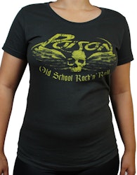 Poison Old school rock n roll Girlie t-shirt