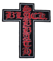 Black sabbath cross XL