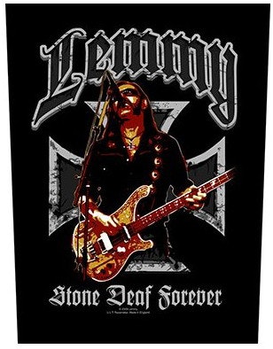 Lemmy Back Patch: Stone Deaf