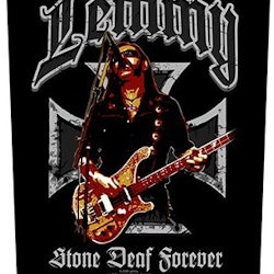 Lemmy Back Patch: Stone Deaf