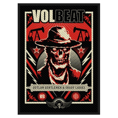 Volbeat Standard Patch: Ghoul Frame