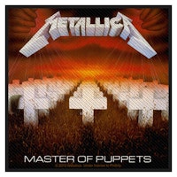 Metallica Standard Patch: Master of Puppets