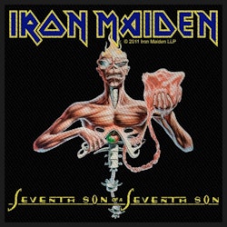 Iron Maiden Standard Patch: Seventh Son
