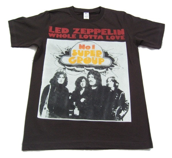 Led zeppelin No 1 supergroup T-shirt