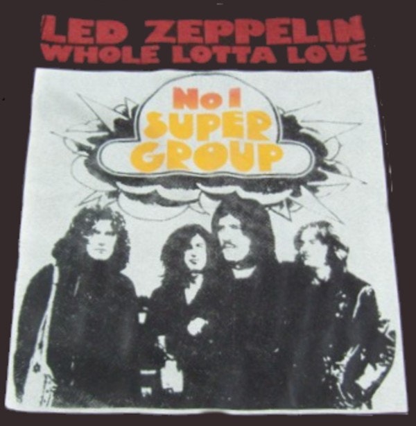 Led zeppelin No 1 supergroup T-shirt