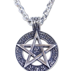 Halsband Pentagram celtic