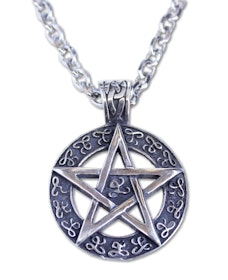 Halsband Pentagram celtic