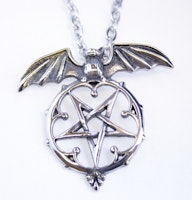 Halsband Pentagram/bat