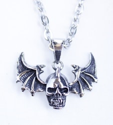 Halsband Skull/wings