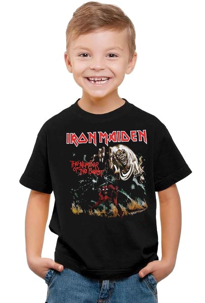 Iron maiden Number of the beast barn t-shirt