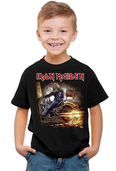 Iron maiden Biker barn t-shirt