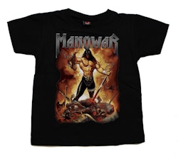 Manowar Fire and blood barn t-shirt