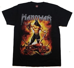 Manowar Fire and blood T-shirt