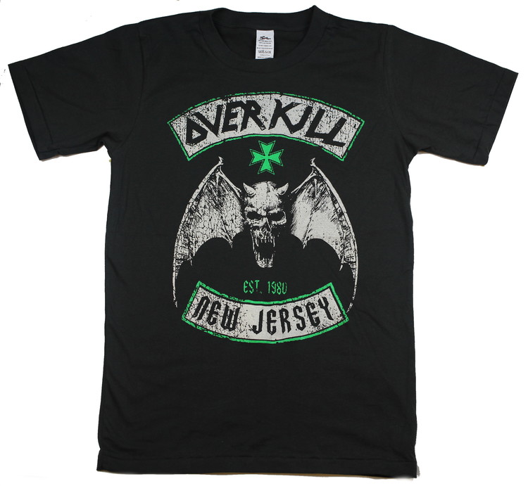 Overkill New jersey T-shirt