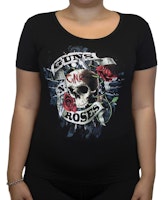 Guns n roses Skull Girlie t-shirt