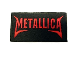 Metallica logo red