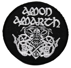 Amon amarth round white