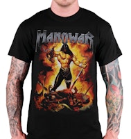 Manowar Fire and blood T-shirt