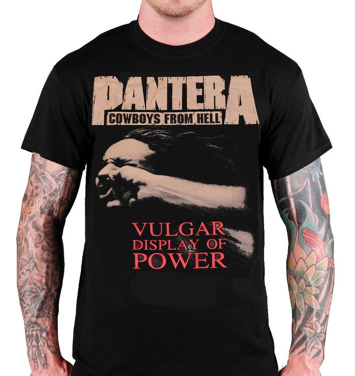 Pantera Vulgar display or power T-shirt - mikefashion.se