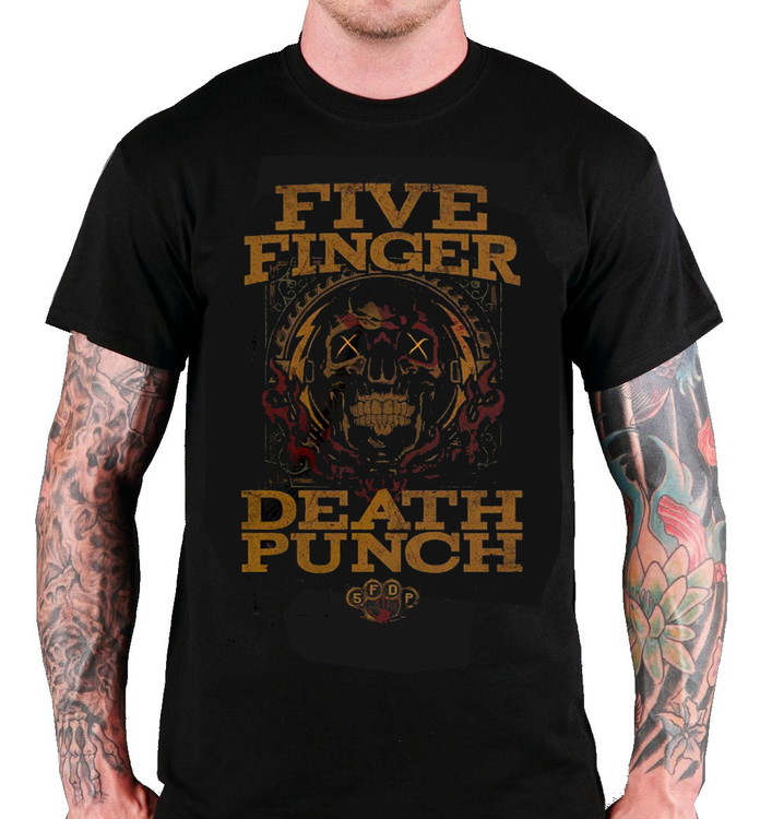 Five Finger Death Punch "Wanted" T-shirt