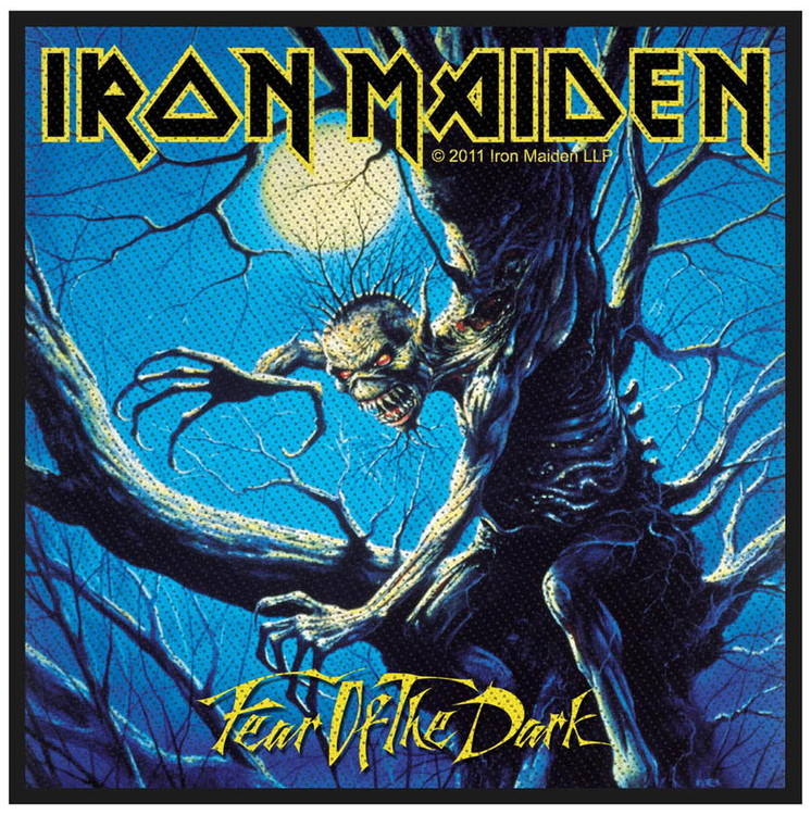 Iron Maiden Standard Patch: Fear of the dark