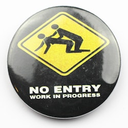 Pin No entry work in progress