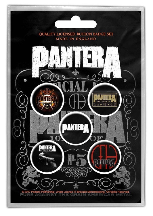 Pantera 5-pack badge